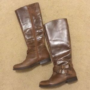 Brown High Boots